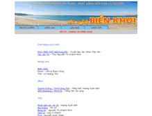 Tablet Screenshot of bienkhoi.com